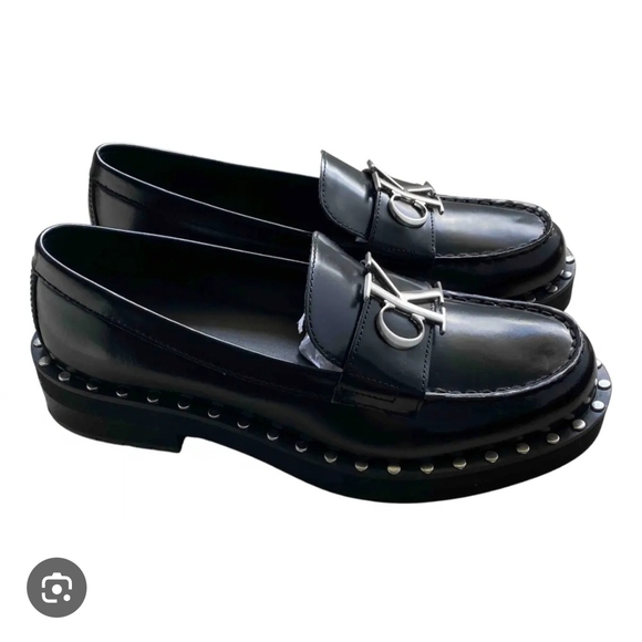 Calvin Klein Black Chunky Sole Loafers main image 5